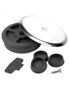 TAPA BOTE SIFONICO CON GOMA DE EXPANSION