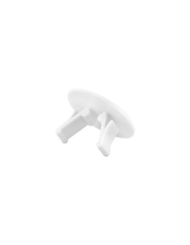 TAPON EMBELLECEDOR BLANCO CON PINZA