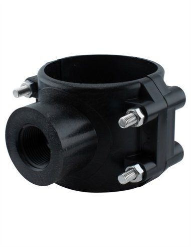 COLLARÍN TOMA 4 TORNILLOS - 63MM - 1"