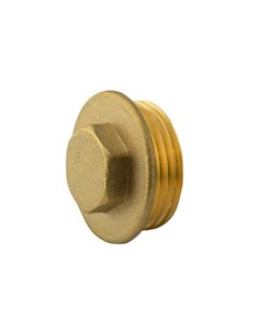 TAPON LATÓN ROSCA MACHO - 1/8" 2