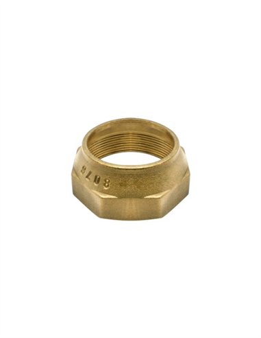 ENLACE ROSCA LATÓN MACHO - 20MM - 1/2"