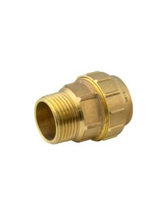 ENLACE ROSCA LATÓN MACHO - 40MM - 1 1/4"