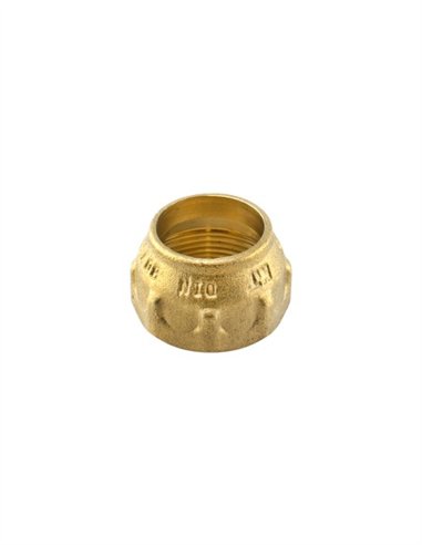 ENLACE ROSCA LATÓN HEMBRA - 32MM - 1"
