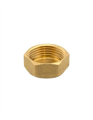 TAPON LATÓN ROSCA HEMBRA - 1 1/4"