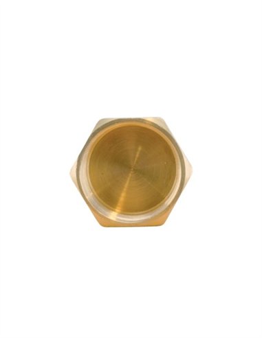 TAPON LATÓN ROSCA HEMBRA - 1 1/4"