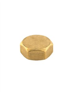 TAPON LATÓN ROSCA HEMBRA - 3/8" 2