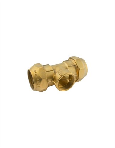 TE LATÓN ROSCA HEMBRA - 32MM - 1"
