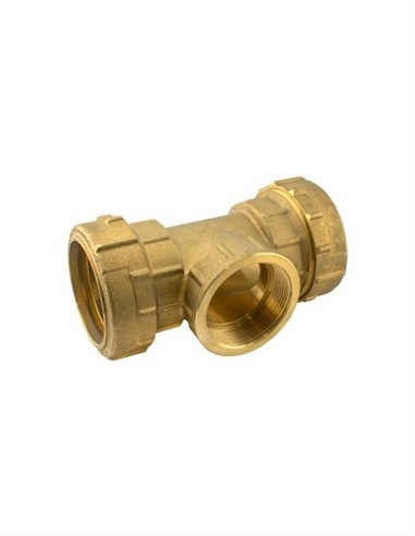 TE LATÓN ROSCA HEMBRA - 32MM - 1"