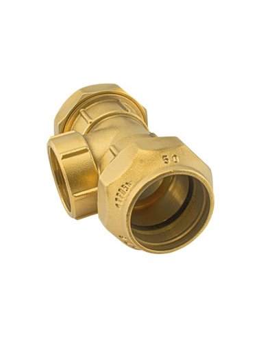 TE LATÓN ROSCA HEMBRA - 32MM - 1"