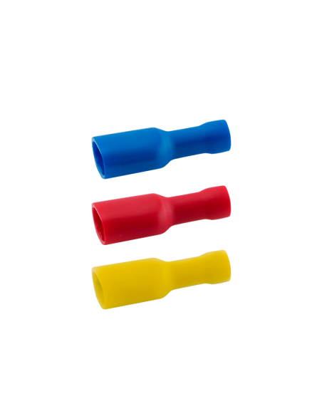 TERMINAL FASTON AISLADO HEMBRA - 2.5 / 6.3MM - AZUL