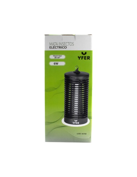 LAMPARA MATAINSECTO ELECTRICA 6W PEQUEÑA YFER