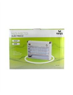 LAMPARA MATAINSECTO ELECTRICA 2X15W GRANDE YFER 2