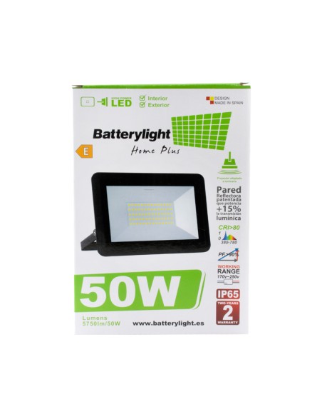 FOCO LED EXTRAPLANO - 50W 4350Lm
