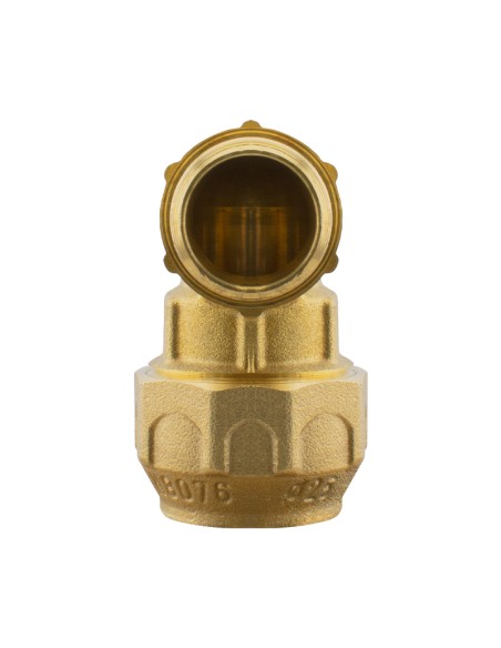 CODO LATÓN 90º MACHO - 20MM - 1/2"