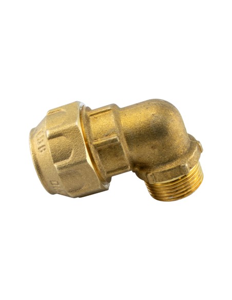 CODO LATÓN 90º MACHO - 32MM - 1"