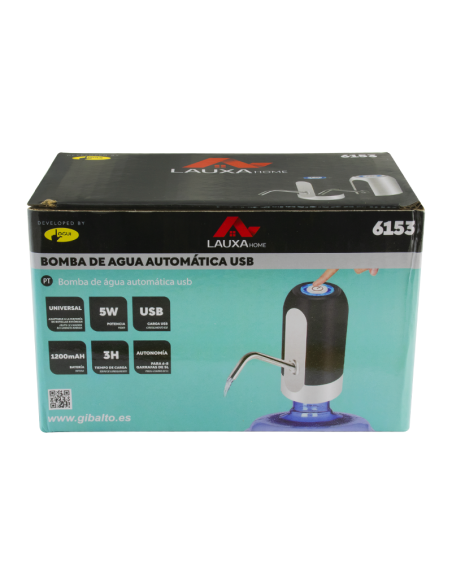 BOMBA DE AGUA AUTOMATICA USB LAUXA HOME