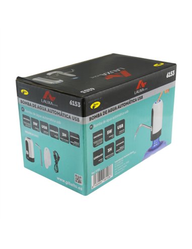 BOMBA DE AGUA AUTOMATICA USB LAUXA HOME