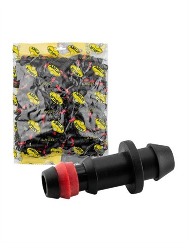 TOMA NORMAL C/ANILLO SEGURIDAD BOLSA 100 UDS - 20MM