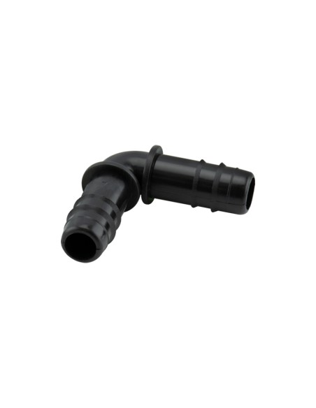 CODO ACETAL BOLSA 100 UDS - 12MM NEGRO