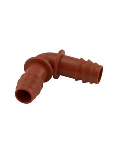 CODO ACETAL BOLSA 100 UDS - 20MM NEGRO 2