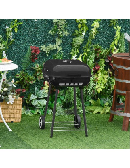 BARBACOA CUADRADA RUEDAS YFER