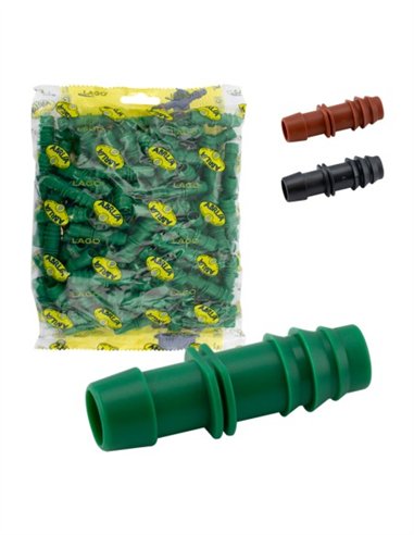 TOMA GRAN CAUDAL ACETAL BOLSA 100 UDS - 20MM NEGRO