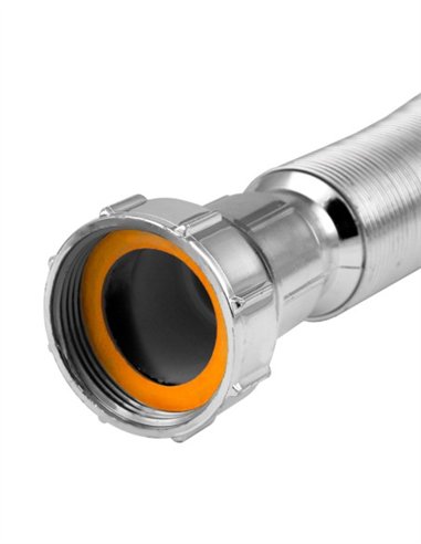 TUBO SIFON EXTENSIBLE CROMO - 1 1/4" 32-40