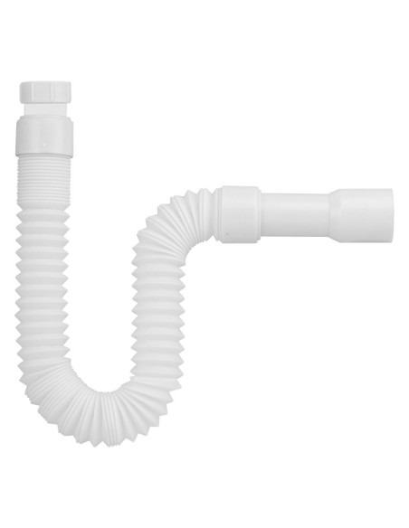 TUBO SIFÓN EXTENSIBLE CON  ADAPTADOR - 1 1/4" 32-40