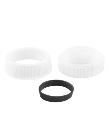 SIFÓN CURVO DOBLE EXTENSIBLE S/ORIENTABLE + REDUCTORA + UNA TOMA AUX