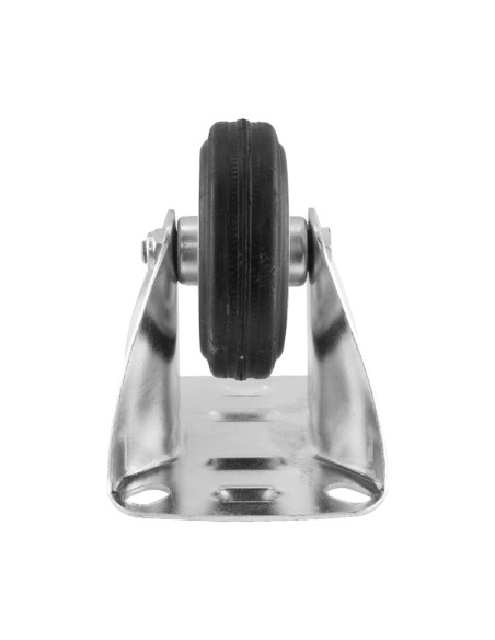 RUEDA GOMA FIJA - 100MM / 90KG