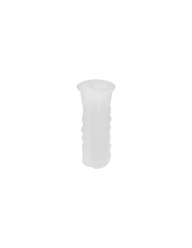 BOLSA DE TACOS BLANCOS ESTRIADOS - 8X25MM