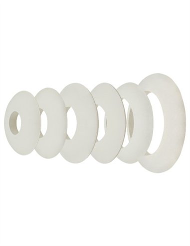 GOMA / ARANDELA SEMI CONICA BOLSA 10 UDS - 2"