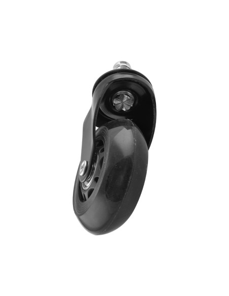RUEDA GIRATORIA NEGRA E11X22 - 65MM / 30KG