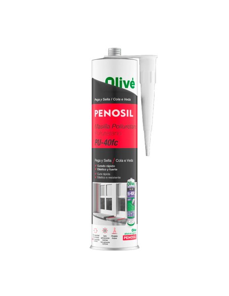 MASILLA POLIURETANO TECNOPUR P-40 300ML - GRIS