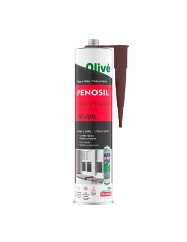 MASILLA POLIURETANO TECNOPUR P-40 300ML - GRIS