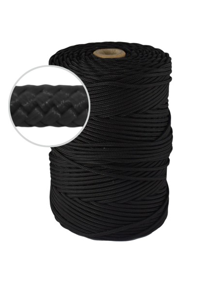 BOBINA DE RIEL - 3MM 200M MARRON