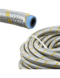 TUBO TRENZADO METALICO - 9X16MM - 10M