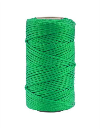 BOBINA ALBAÑIL VERDE - 100M