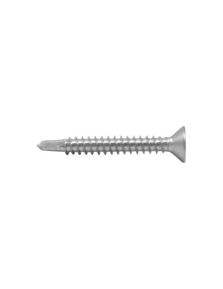 TORNILLO ROSCA CHAPA P/ BROCA CABEZA PLANA - 3.9X13MM