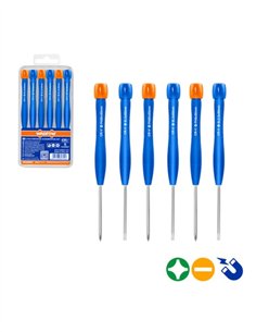 ESTUCHE 6PZS DESTORNILLADORES PRECISION WADFOW