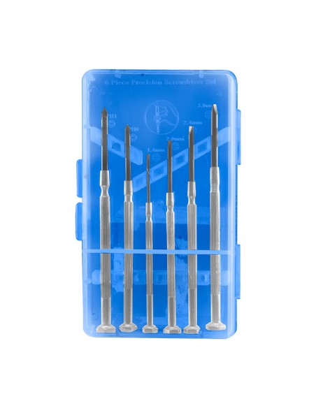 JUEGO 6PZS DESTORNILLADOR PRECISION WADFOW