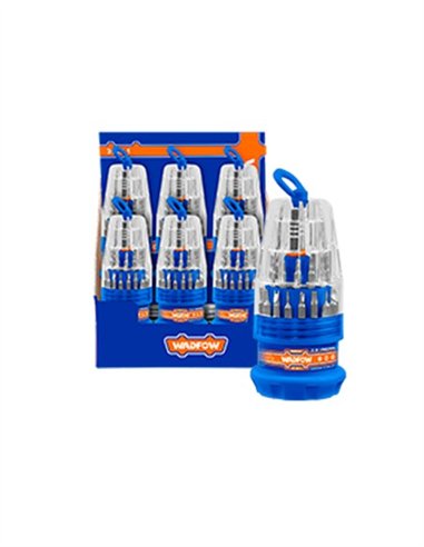 JUEGO 32 PZS DESTORNILLADOR PRECISION CON MANGO WADFOW
