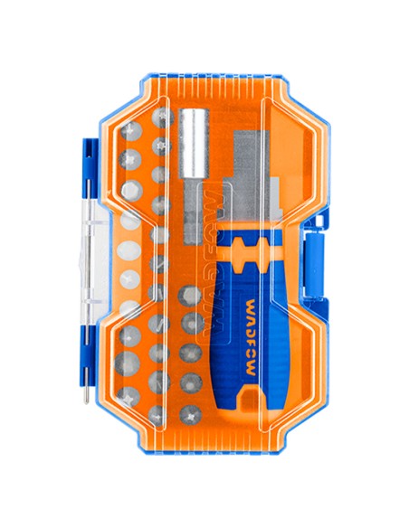 JUEGO 28 PZS PUNTAS CON MANGO WADFOW