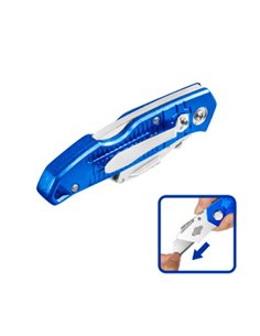 CUTTER ABATIBLE + 5 HOJAS RECAMBIO WADFOW 2