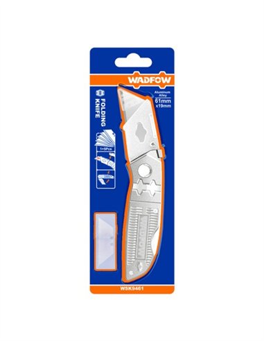 CUTTER ABATIBLE + 5 HOJAS RECAMBIO WADFOW