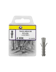 BLISTER TACO GRIS DE NYLON - N4