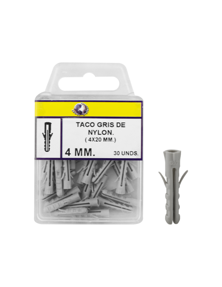 BLISTER TACO GRIS DE NYLON - N4