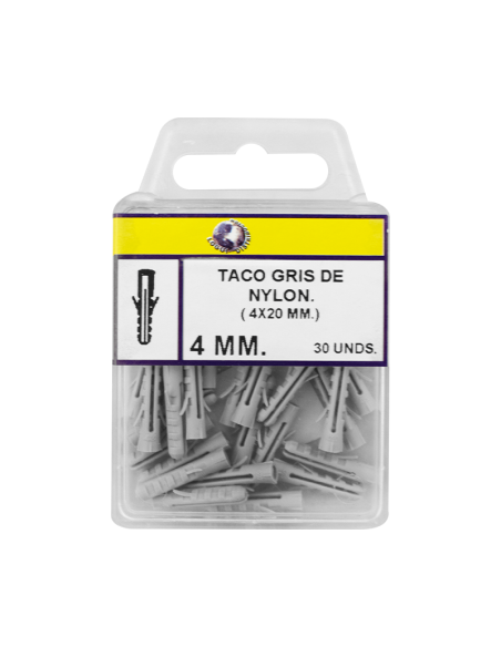 BLISTER TACO GRIS DE NYLON - N4