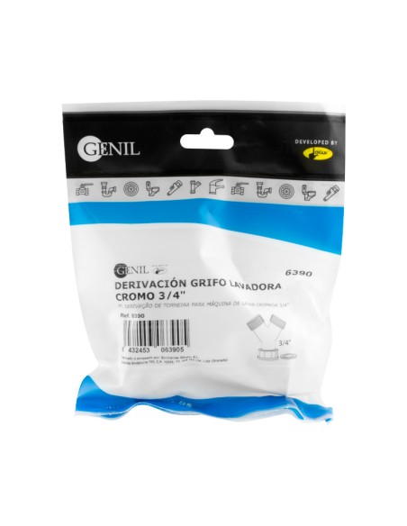 DERIVACIÓN GRIFO LAVADORA 3/4"