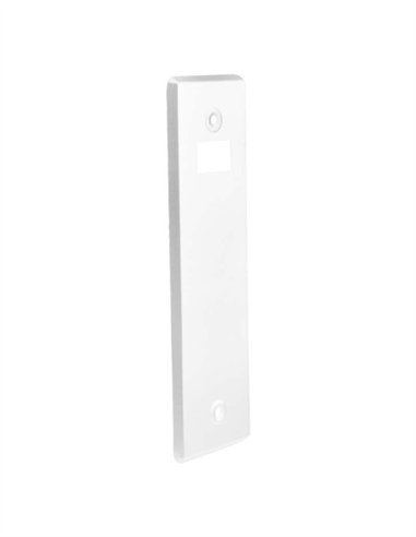 PLACA RECOGEDOR METALICO EMBUTIR BLANCO